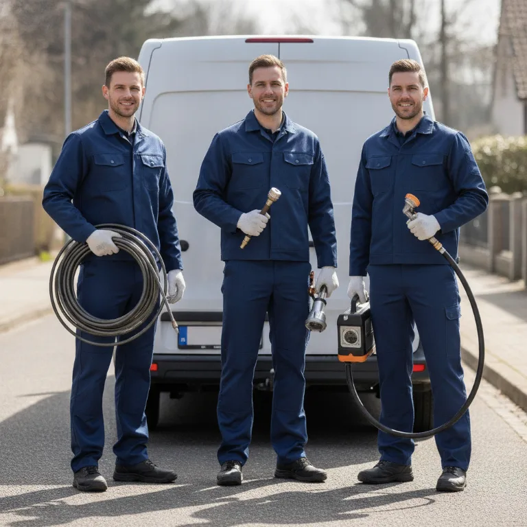 Rohrreinigung Team in Neuchatel